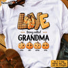 Personalized Fall Love Being Called Grandma T Shirt AG262 23O31 1