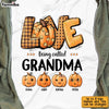 Personalized Fall Love Being Called Grandma T Shirt AG262 23O31 1