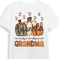 Personalized Fall Pumpkin Grandma T Shirt AG292 32O31 thumb 1