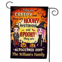Personalized Halloween Family Creepy Spooky Flag AG257 58O47 thumb 1
