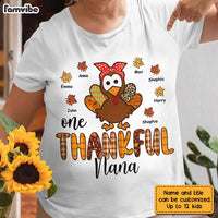 Personalized Fall Turkey Grandma T Shirt - Hoodie - Sweatshirt AG303 85O28 thumb 1