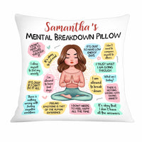 Personalized Mental Health Breakdown Affirmations Pillow AG272 85O34 thumb 1