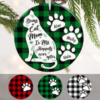 Personalized Cat Mom  Ornament OB261 73O57 thumb 1