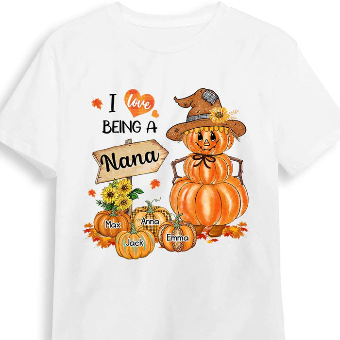Personalized Fall Pumpkin Grandma T Shirt - Hoodie - Sweatshirt AG304 85O31 1