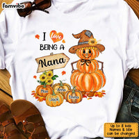 Personalized Fall Pumpkin Grandma T Shirt - Hoodie - Sweatshirt AG304 85O31 thumb 1