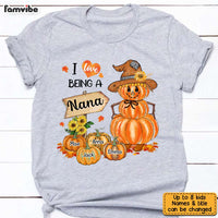 Personalized Fall Pumpkin Grandma T Shirt - Hoodie - Sweatshirt AG304 85O31 thumb 1