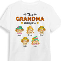 Personalized Grandma Belongs To Fall T Shirt AG294 32O31 thumb 1