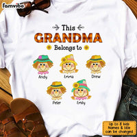 Personalized Grandma Belongs To Fall T Shirt AG294 32O31 thumb 1