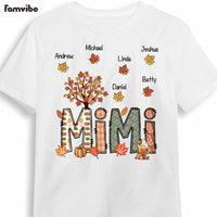 Personalized Grandma Fall T Shirt AG293 30O34 thumb 1
