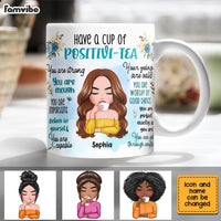 Personalized Positivi-tea Positivity Self Affirmation Mug AG304 23O28 thumb 1