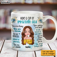 Personalized Positivi-tea Positivity Self Affirmation Mug AG304 23O28 thumb 1