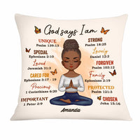 Personalized God Say I Am Pillow AG296 30O34 thumb 1