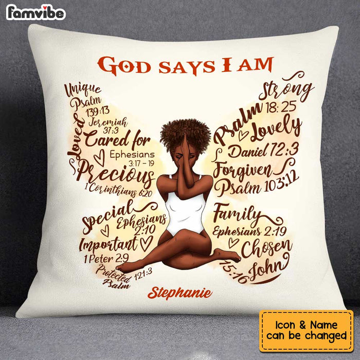 Personalized Christian Inspirational Daughter Pillow AG264 58O34 1