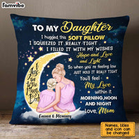 Personalized Daughter Hug This Pillow AG272 30O31 thumb 1