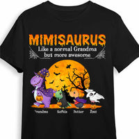 Personalized Grandma Dinosaur Halloween T Shirt - Hoodie - Sweatshirt AG271 30O47 thumb 1