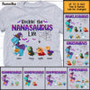 Personalized Rockin' Grandma Halloween Dinosaur Life T Shirt AG275 30O53 1