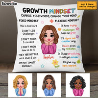 Personalized Growth Mindset Daily Affirmation Pillow AG311 23O53 thumb 1