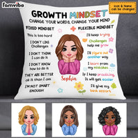 Personalized Growth Mindset Daily Affirmation Pillow AG311 23O53 thumb 1