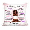 Personalized God Says Daughter Floral Pillow AG295 32O34 1