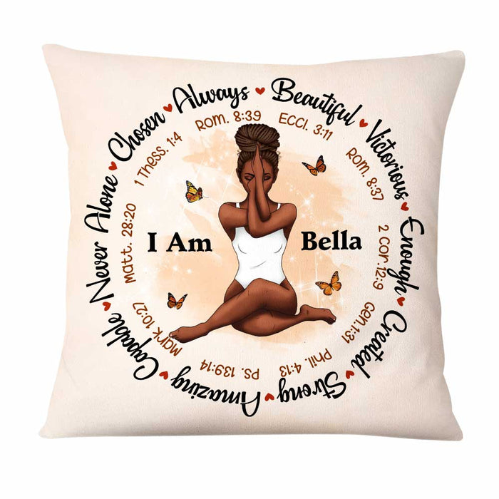 Personalized God Says I Am Pillow AG291 30O47 1