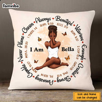Personalized God Says I Am Pillow AG291 30O47 thumb 1