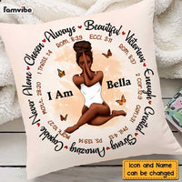 Personalized God Says I Am Pillow AG291 30O47 thumb 1