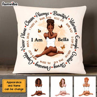 Personalized God Says I Am Pillow AG291 30O47 thumb 1
