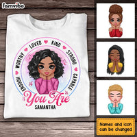 Personalized Girl You Are T Shirt AG295 30O31 thumb 1