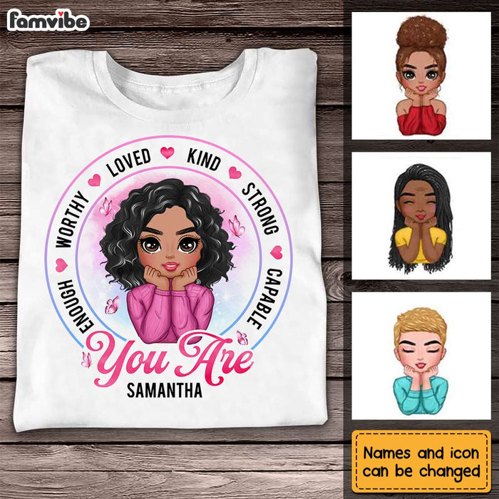 Personalized Girl You Are T Shirt AG295 30O31 1