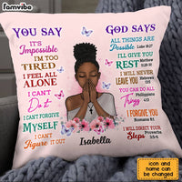 Personalized Girl Your Are Pillow AG273 30O28 thumb 1
