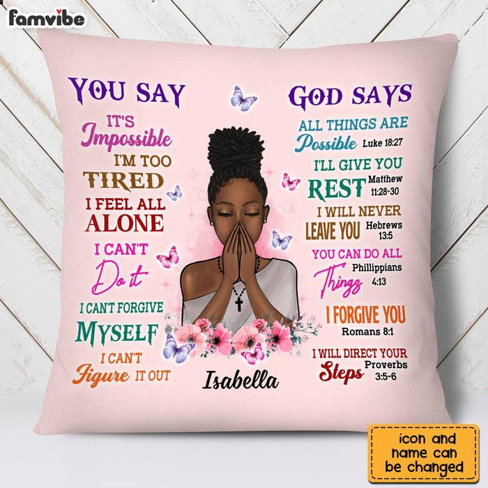 Personalized Girl Your Are Pillow AG273 30O28 1