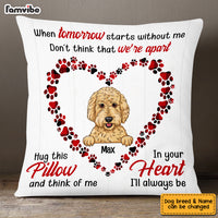 Personalized Dog Memo Dog Loss Pillow AG312 23O53 thumb 1