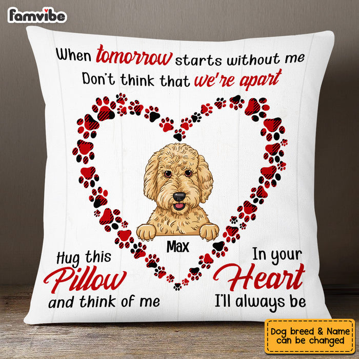 Personalized Dog Memo Dog Loss Pillow AG312 23O53 1