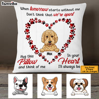 Personalized Dog Memo Dog Loss Pillow AG312 23O53 thumb 1