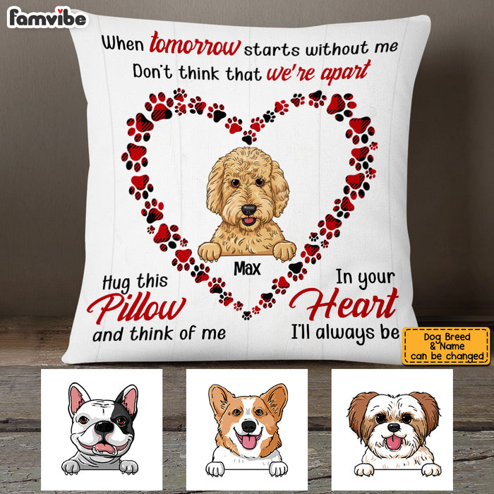 Personalized Dog Memo Dog Loss Pillow AG312 23O53 1