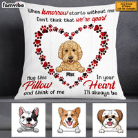 Personalized Dog Memo Dog Loss Pillow AG312 23O53 thumb 1