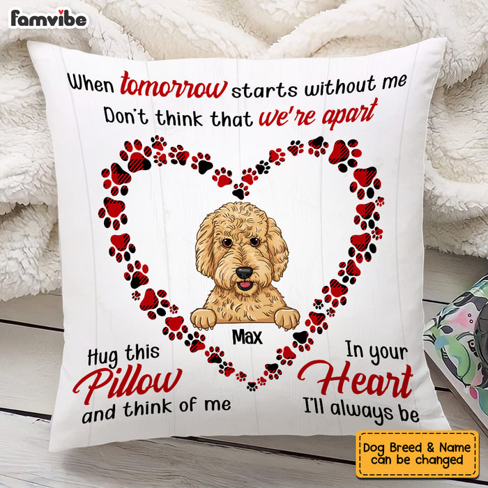 Personalized Dog Memo Dog Loss Pillow AG312 23O53 1