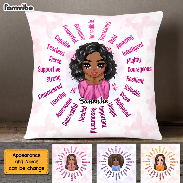 Personalized I Am Affirmation Sun Pillow AG292 30O47 1