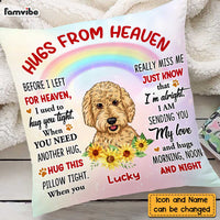 Personalized Dog Memo Dog Loss Pillow AG303 23O47 thumb 1
