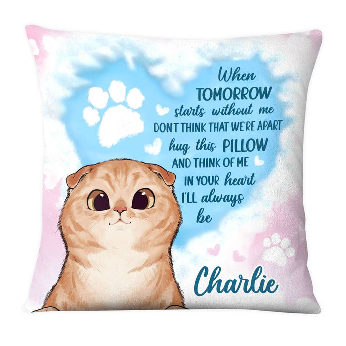 Personalized Cat Memo Cat Loss Pillow AG274 23O28 1