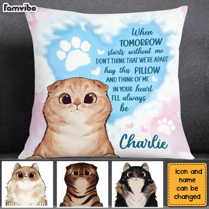 Personalized Cat Memo Cat Loss Pillow AG274 23O28 1