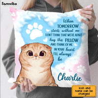 Personalized Cat Memo Cat Loss Pillow AG274 23O28 thumb 1