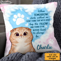 Personalized Cat Memo Cat Loss Pillow AG274 23O28 thumb 1