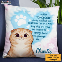 Personalized Cat Memo Cat Loss Pillow AG274 23O28 thumb 1