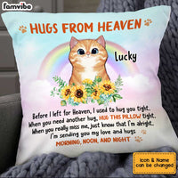 Personalized Cat Memo Cat Loss Pillow AG293 23O34 thumb 1