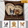 Personalized Dogs House  Leather Pillow T Shirt AG304 33O53 1