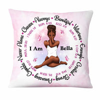 Personalized God Says I Am Pillow AG303 30O47 thumb 1