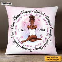 Personalized God Says I Am Pillow AG303 30O47 thumb 1