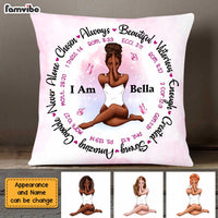Personalized God Says I Am Pillow AG303 30O47 thumb 1