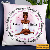Personalized God Says I Am Pillow AG303 30O47 thumb 1